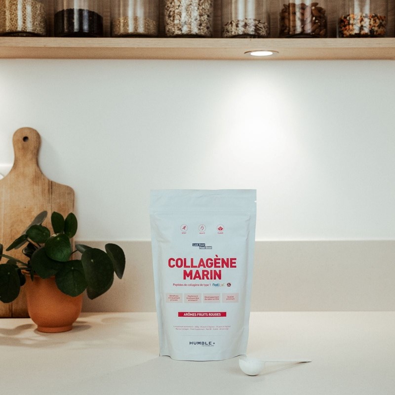 Humble + - Collagène marin confort fruits rouges