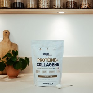 Protéine + collagène marin café