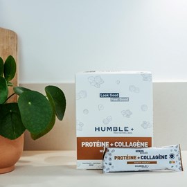 Barre protéinée collagène noisette