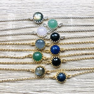 Bracelet margaux quartz rose argent