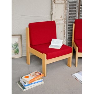 Paire de chauffeuses en bois n°73