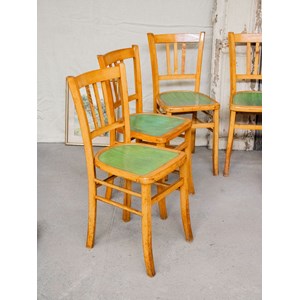Lot de 6 chaises en bois n°839