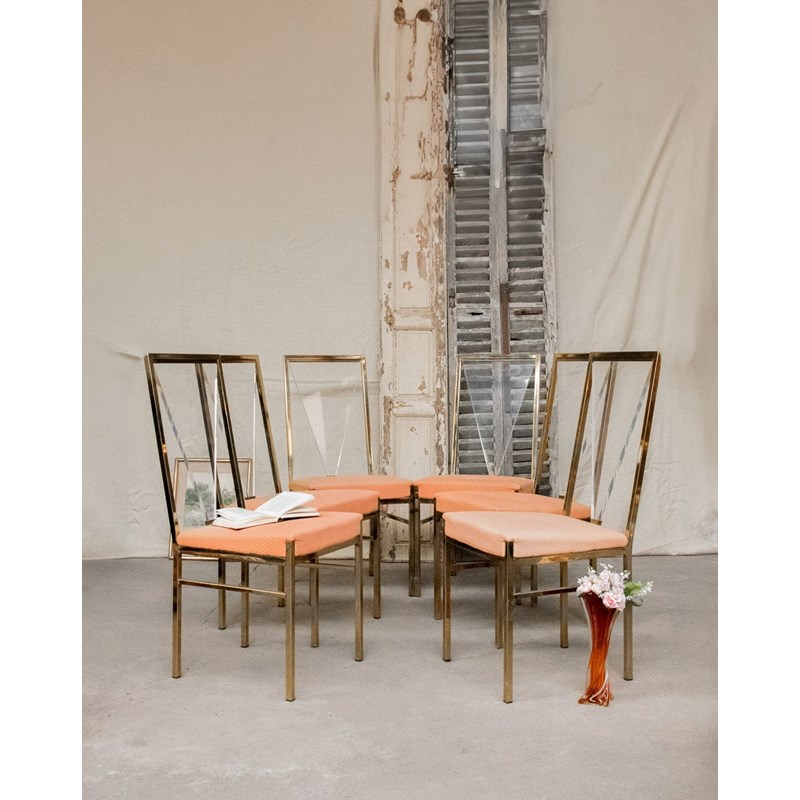 Debongout - Lot de 6 chaises en plexiglass n°1103