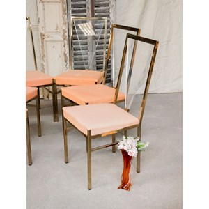 Lot de 6 chaises en plexiglass n°1103