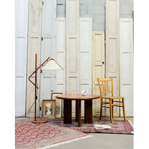 Table basse tripode en teck n°626