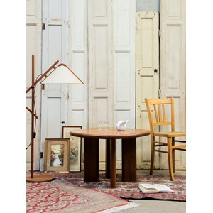 Table basse tripode en teck n°626