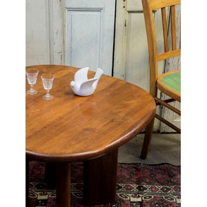 Table basse tripode en teck n°626