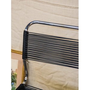 Lot de 4 chaises en métal n°1094