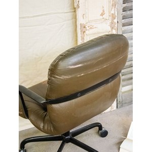 Fauteuil knoll en simili cuir n°717