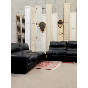 Grand canapé en cuir poltrona frau n°102