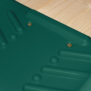 Glissière toboggan double vague pour por