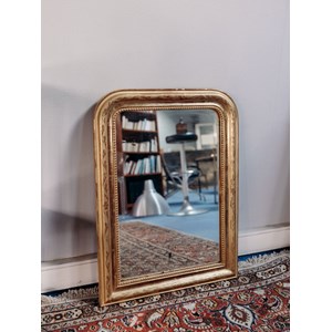 Miroir louis philippe doré n°858