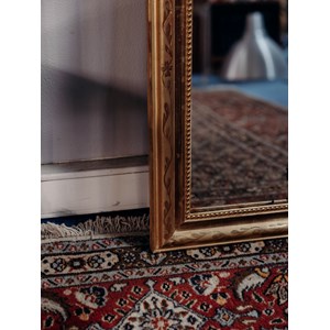 Miroir louis philippe doré n°858