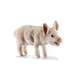 Cochon 4 pattes 18cmh-30cml