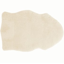 Peau d'agneau blanche