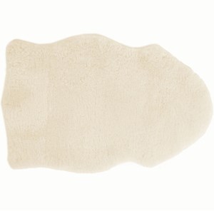 Peau d'agneau blanche