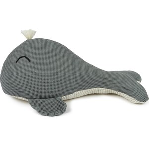 Coussin baleine wabi-sabi (42x20 cm)
