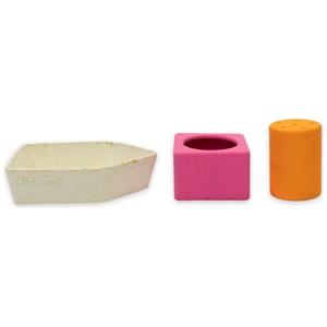 Jouet de bain bateau en caoutchouc orange