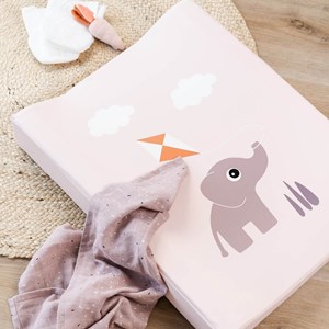 Matelas à langer easy wipe playground rose