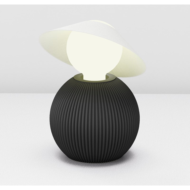 Lampe dam noir
