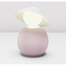 Lampe dam rose
