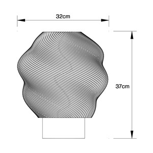 Lampe air grande lavande