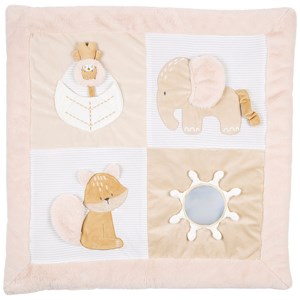 Tapis d'éveil avec arches ernest, flo et oli (80 x 80 cm)