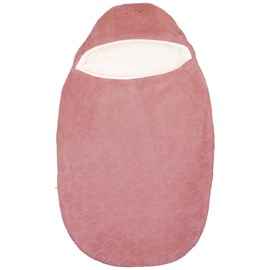 Nid d'ange cocoon wavy vieux rose (0-6 mois)