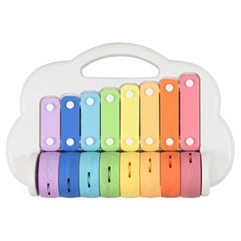 Xylophone à rouleaux arc-en-ciel