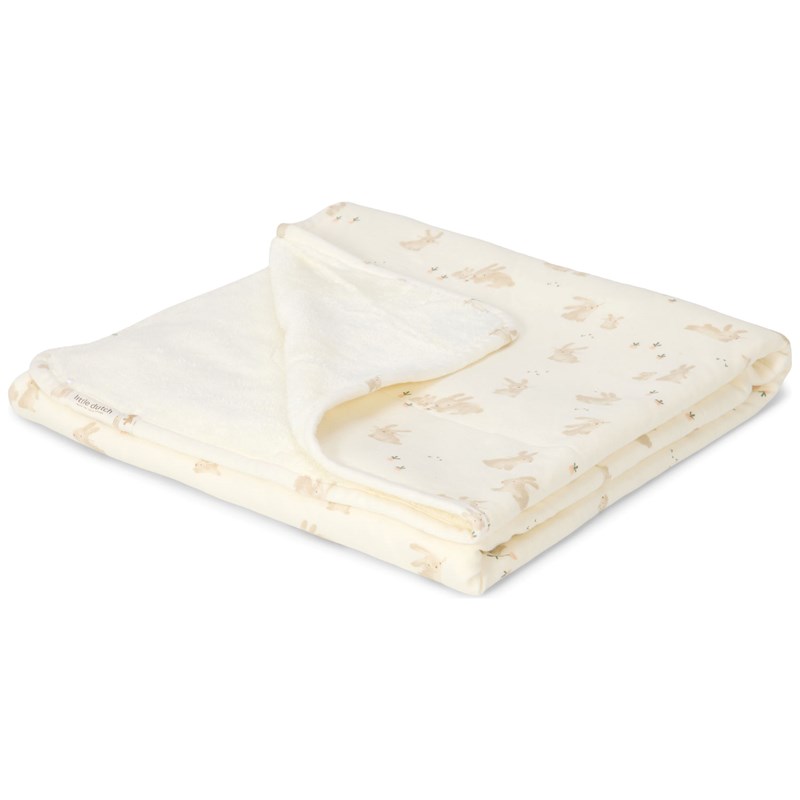 Couverture de lit bébé baby bunny (110 x 140 cm)