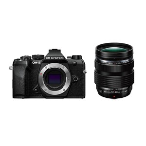 Om system om-5 ii noir + ed 12-40 f2.8 pro ii