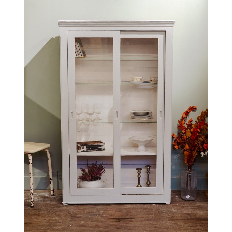 Debongout - Bibliothèque vitrée en bois n°96