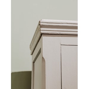 Bibliothèque vitrée en bois n°96