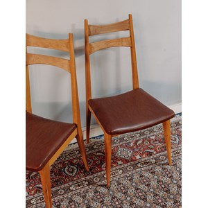 Paire de chaises scandinaves n°1104