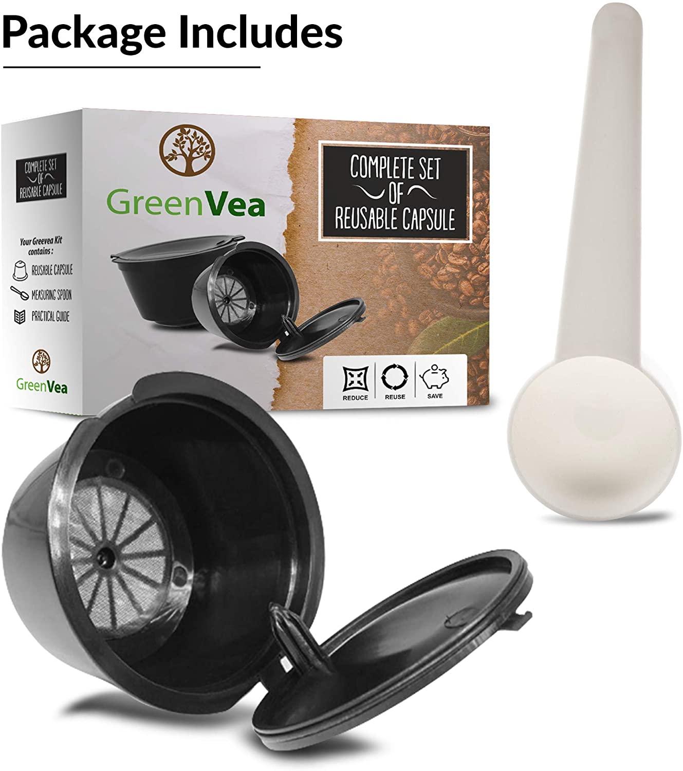 Cuillères doseuses - Capsule Dolce Gusto rechargeables compatibles