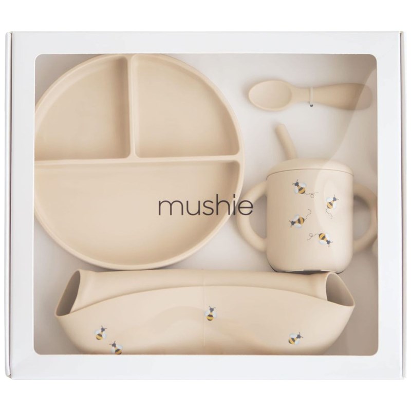 Coffret repas en silicone bee (4 pièces)