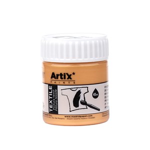 Pack 6 uds. Pinture textile or métalique 45 ml