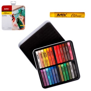 Peinture à l'huile 24 couleurs