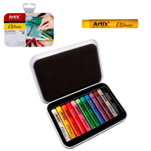 Peinture à l'huile 12 couleurs