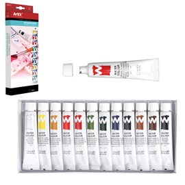 Peinture aquarelle 12 tubes x 12 ml