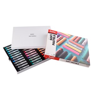 Peinture pastel ronde 36 couleurs