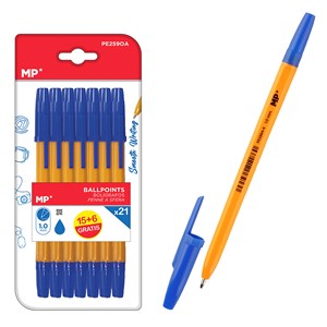 Set de pencils bleus soft point 1.0 mm 21 uds.