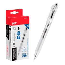 Pack 12 stylo à encre gel pointe 0.5 mm noir