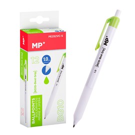 Pack 12 stylos 1.0 mm vert clair