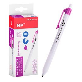 Pack 12 bic d'1.0 mm violet