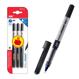 Ensemble de stylos g5 encre liquide pointe bille 3 pièces.