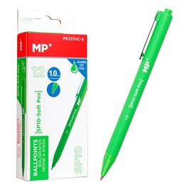 Pack 12 boligraphes encre huile 1.0 mm vert clair