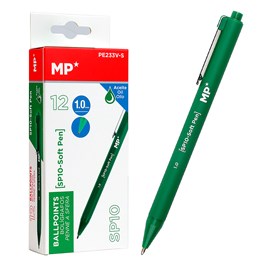 Pack 12 bicheiers en ink à huile 1.0 mm vert