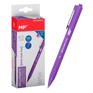 Pack 12 billets en ink à huile 1.0 mm violet