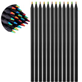 Set de 12 crayons en bois magic rainbow